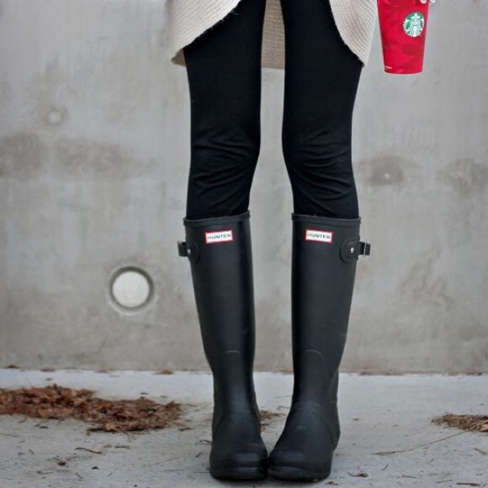 Matte, Tall Hunter Boots